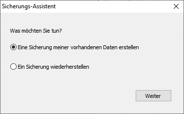 Datensicherung